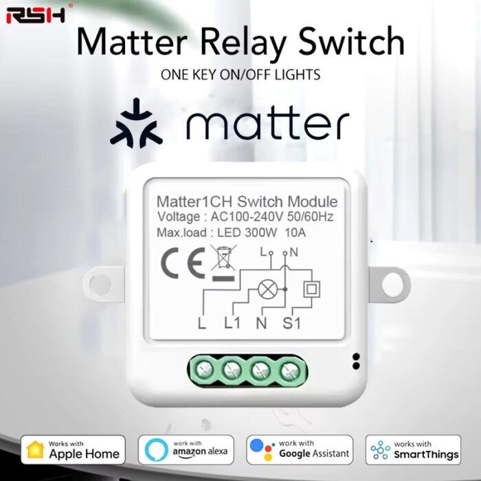 Matter 1CH Inbouwschakelaar - Image 3