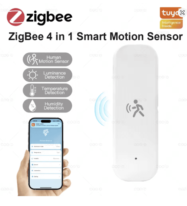 Tuya Zigbee 4 in 1 - 10G Radar Bewegingssensor - Afbeelding 2