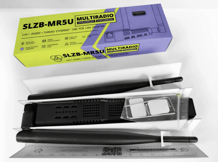 SLZB-MR5U Zigbee en Thread Ethernet PoE/USB/WIFI Adapter - Image 7