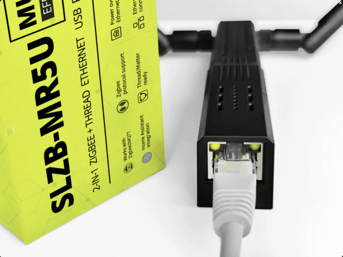 SLZB-MR5U Zigbee en Thread Ethernet PoE/USB/WIFI Adapter - Image 4