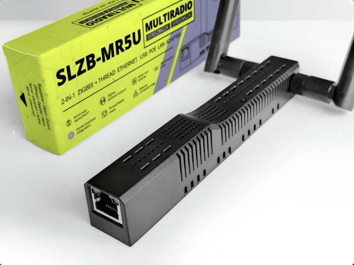 SLZB-MR5U Zigbee en Thread Ethernet PoE/USB/WIFI Adapter - Image 3