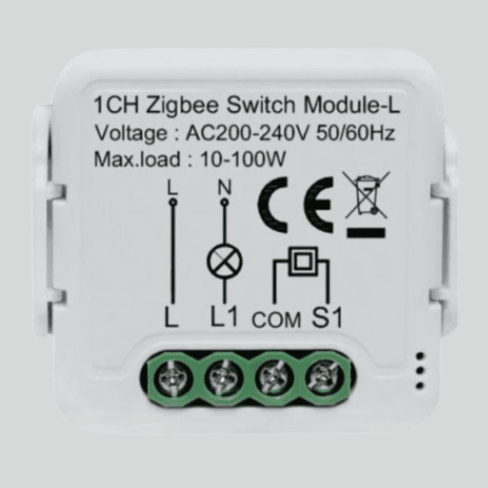 Tuya ZigBee 3.0 inbouwschakelaar zonder nuldraad