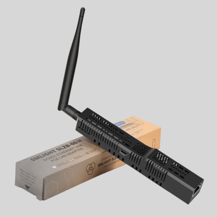 SLZB-06M Zigbee en Thread Ethernet PoE/USB/WIFI Adapter