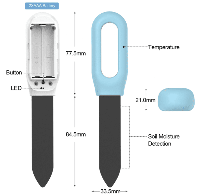Tuya ZigBee Bodemvochtsensor - Afbeelding 6